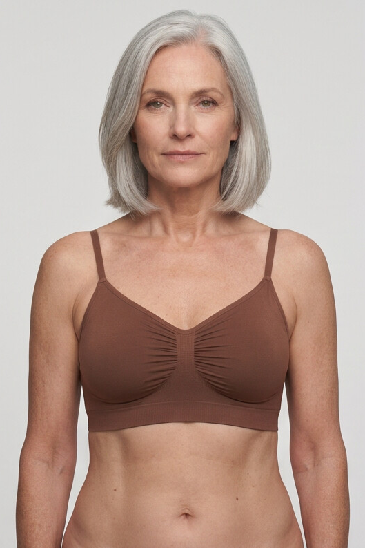 BBazic Kline Seamless Bra - Brown