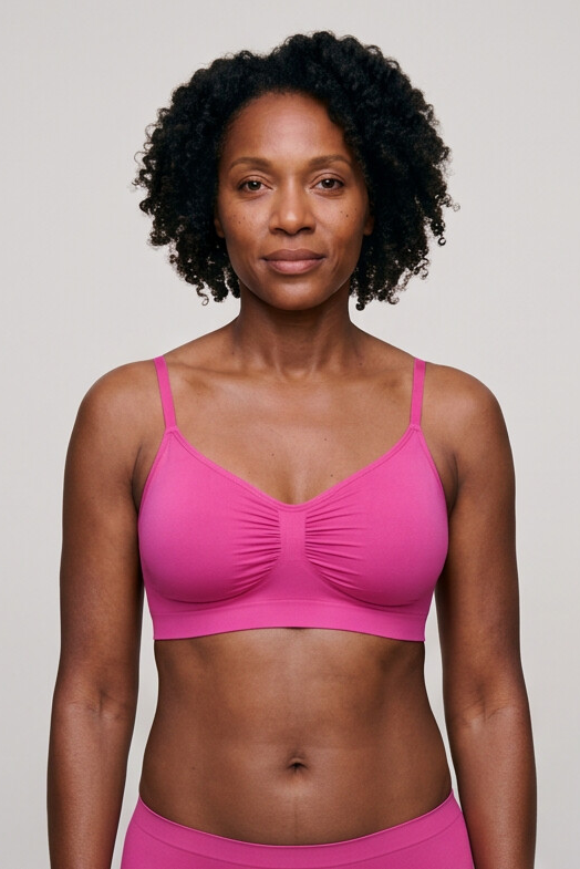 BBazic Kline Seamless Bra - Pink