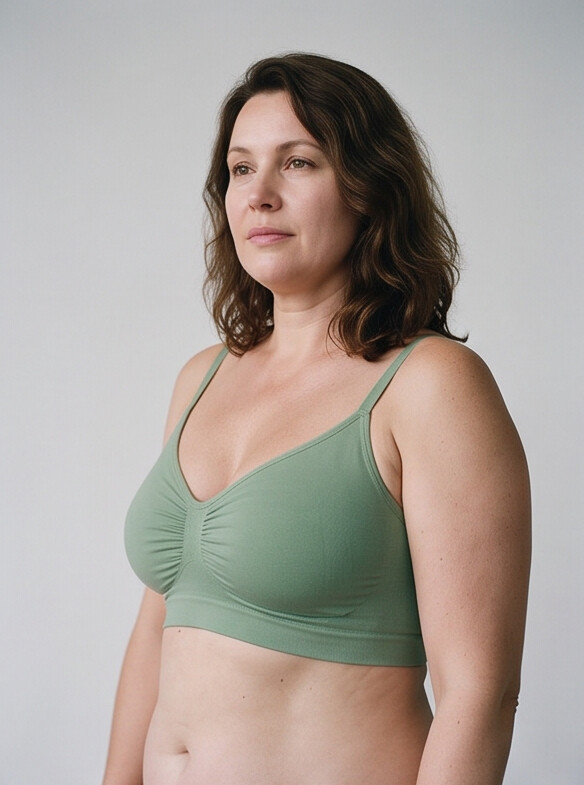 BBazic Kline Seamless Bra - Sage Green