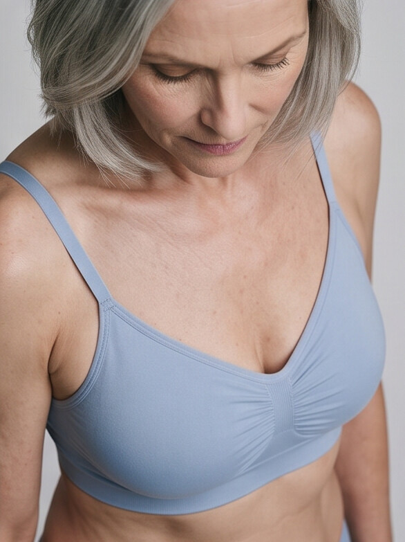 BBAzic Kline Seamless Bra - Light Blue