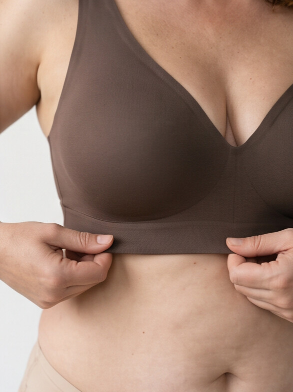 Hult Wireles Bra - Brown