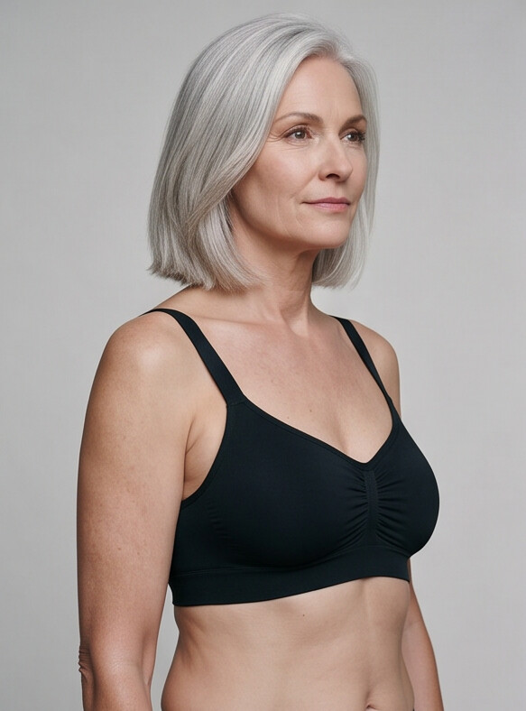 BBazic Kline Seamless Bra - Black