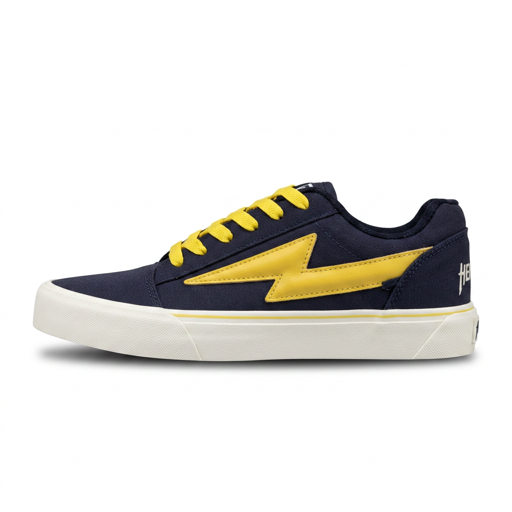 Steady — Low-Top Canvas Sneaker with Platform Sole