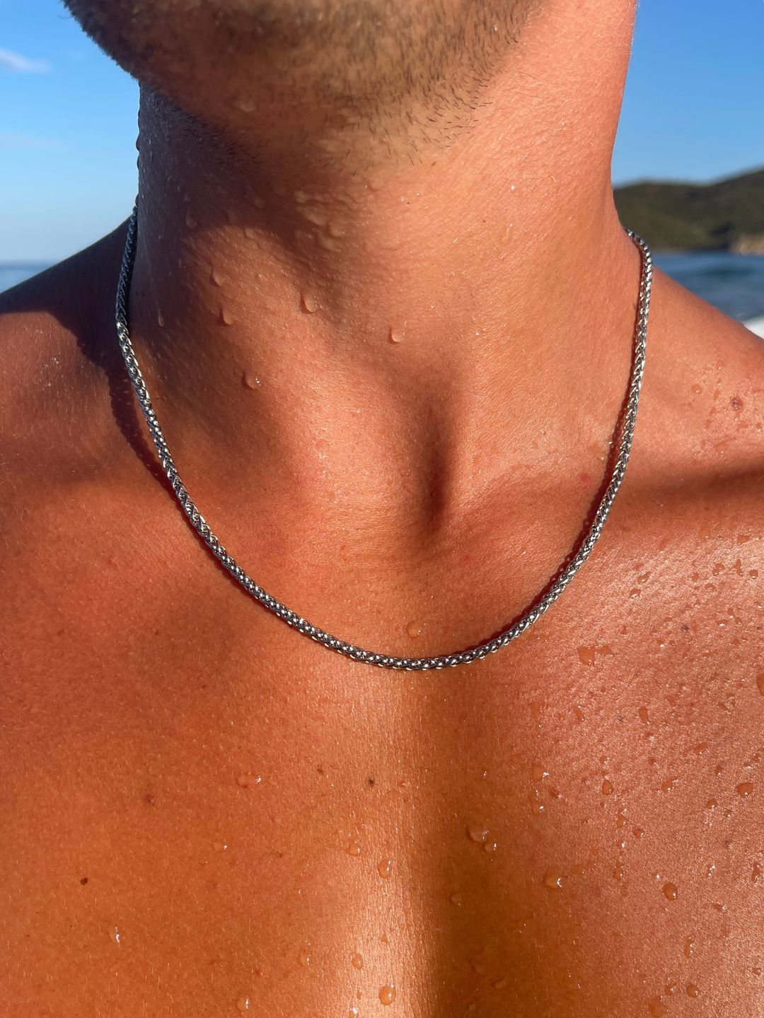 WEIZENKETTE 3MM | Silber