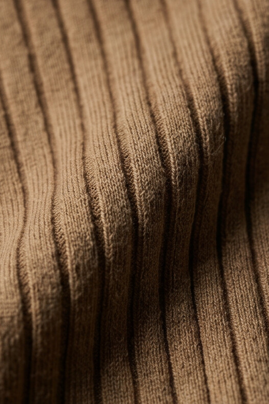 Vernon — Ribbed Short Sleeve Polo Shirt