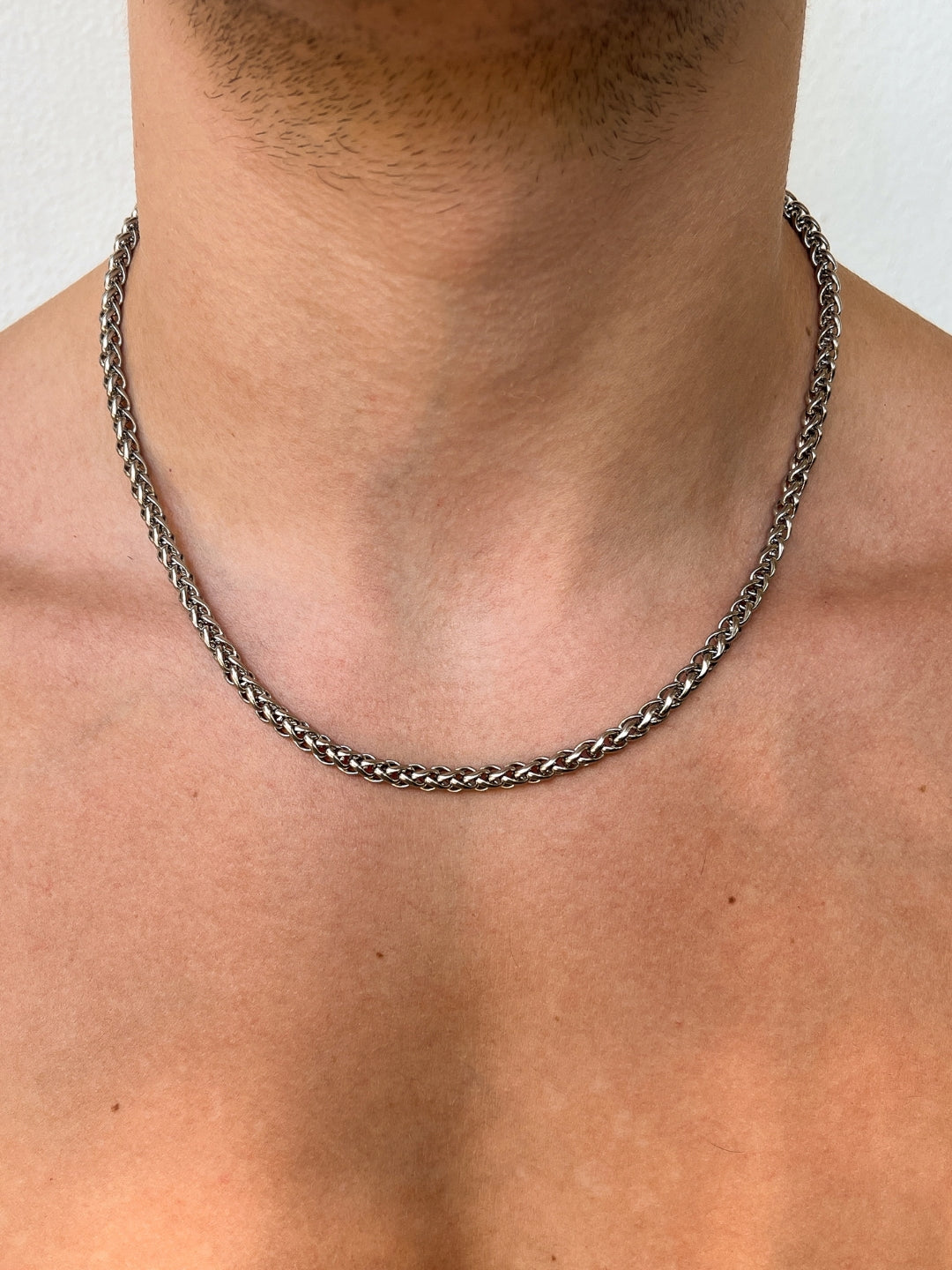 WHEAT CHAIN 5MM | Silver
