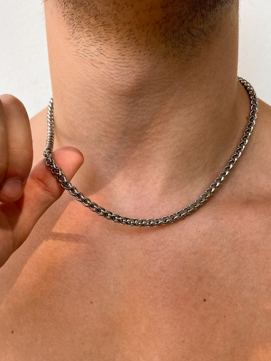WEIZENKETTE 5MM | Silber