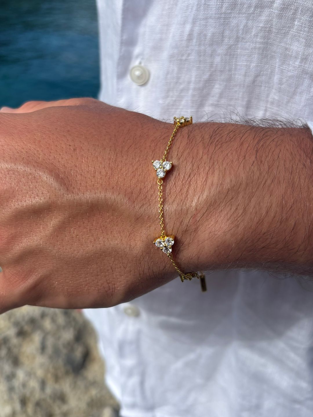 White Clover Bracelet