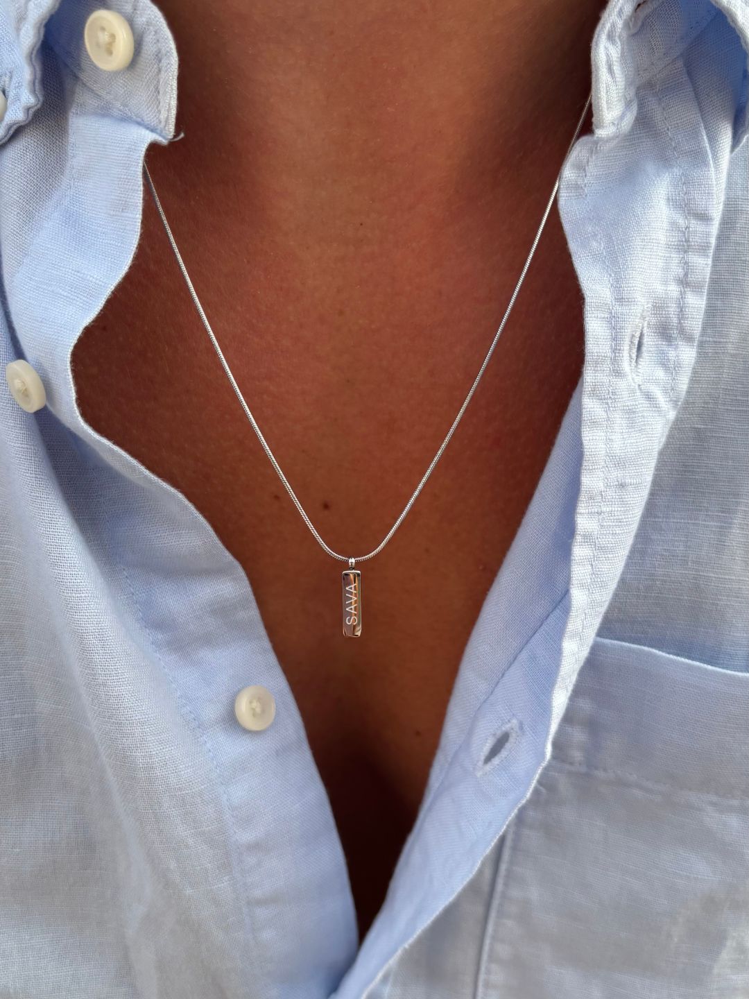 SAVA NECKLACE | Silver