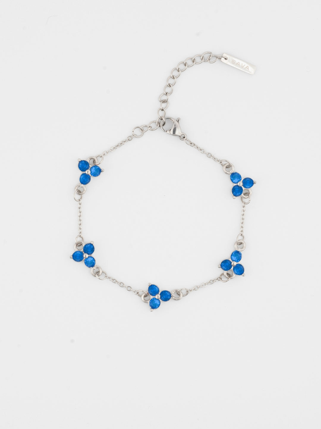 Blue Clover Bracelet