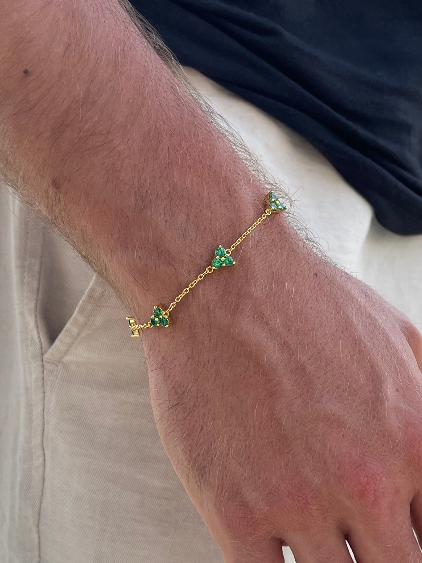 Green Clover Bracelet