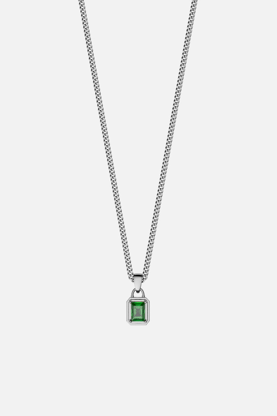 Green Gemstone Chain