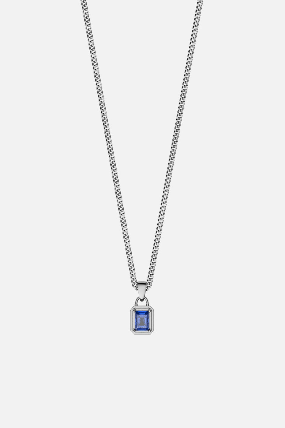 Blue Gemstone Chain