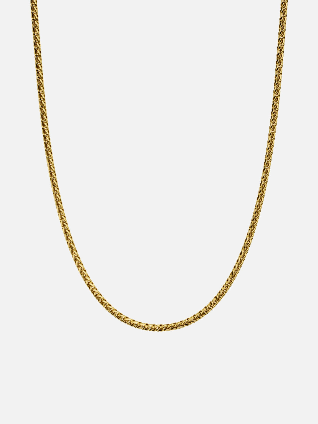 WHEAT CHAIN 3MM | 18K Gold