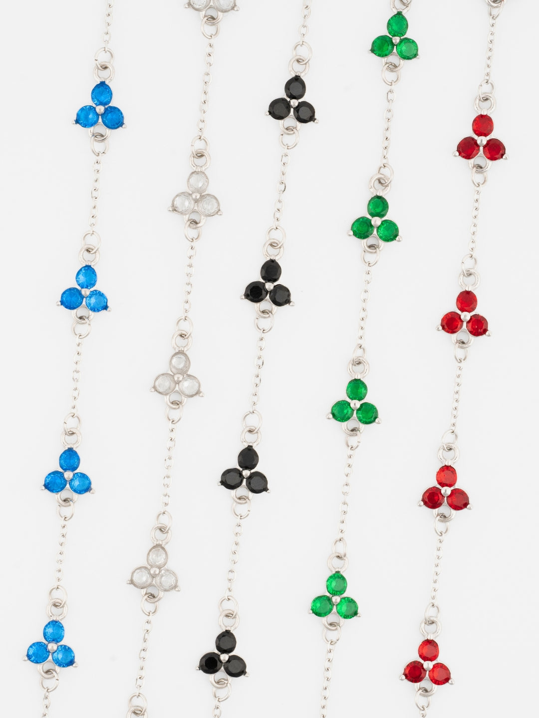 OCEAN CLOVER BRACELET | Silver