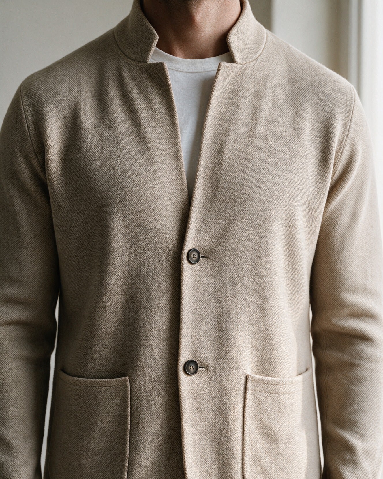 4. Buttoned for the meeting, open for the weekend