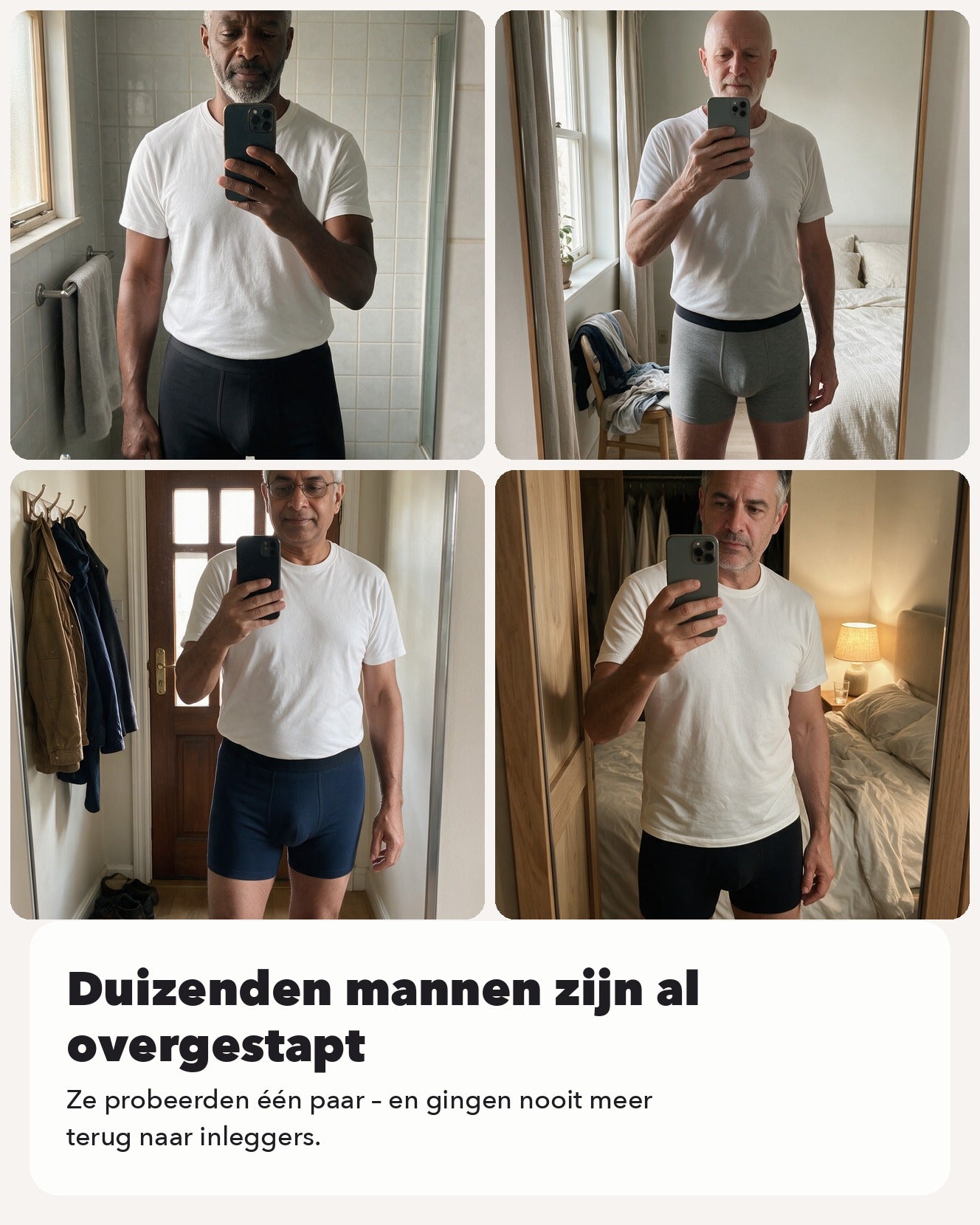 7. Duizenden mannen zijn al overgestapt — en op dit moment geldt: koop 2, ontvang 4