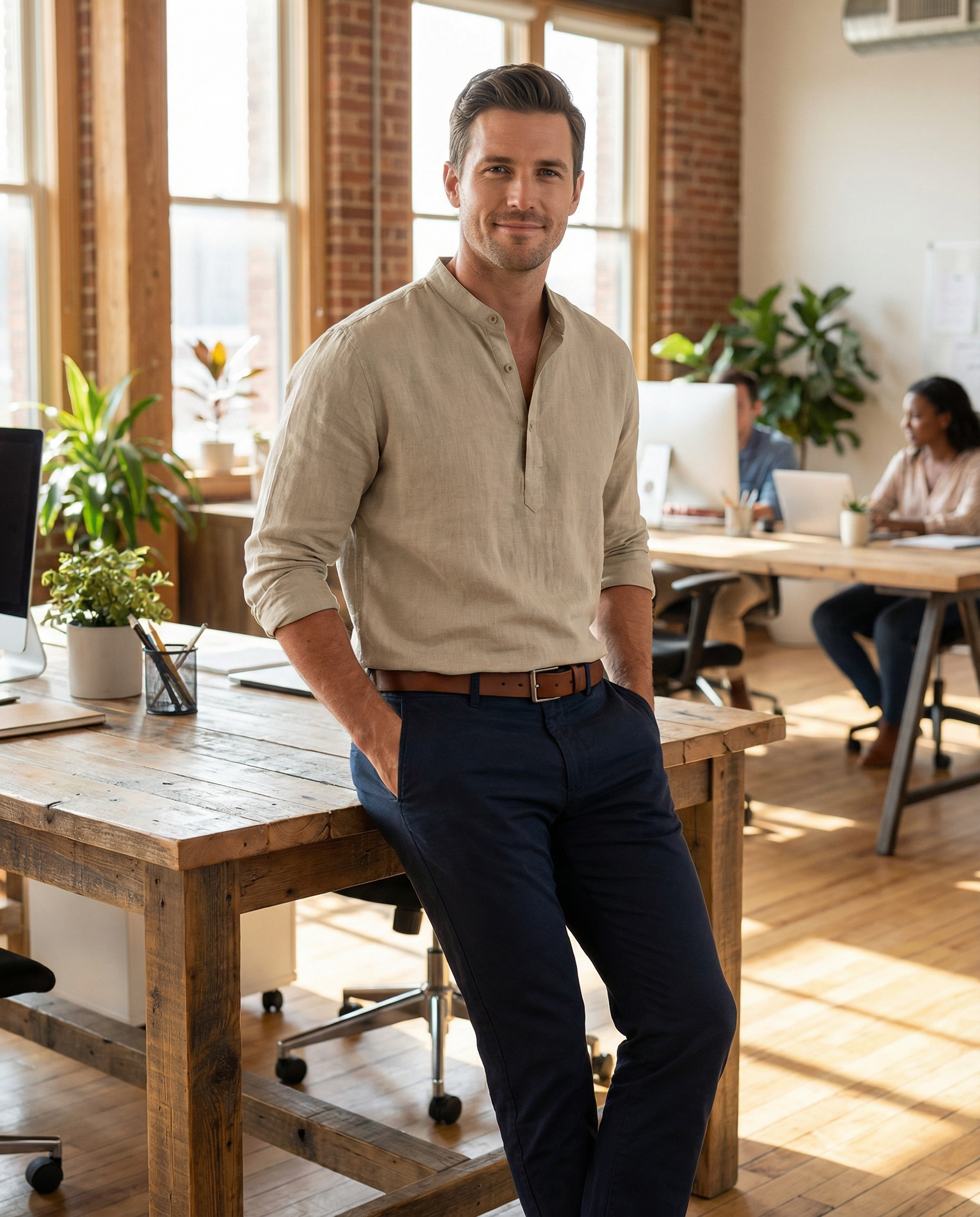 Base Shirt Essencial - Beige