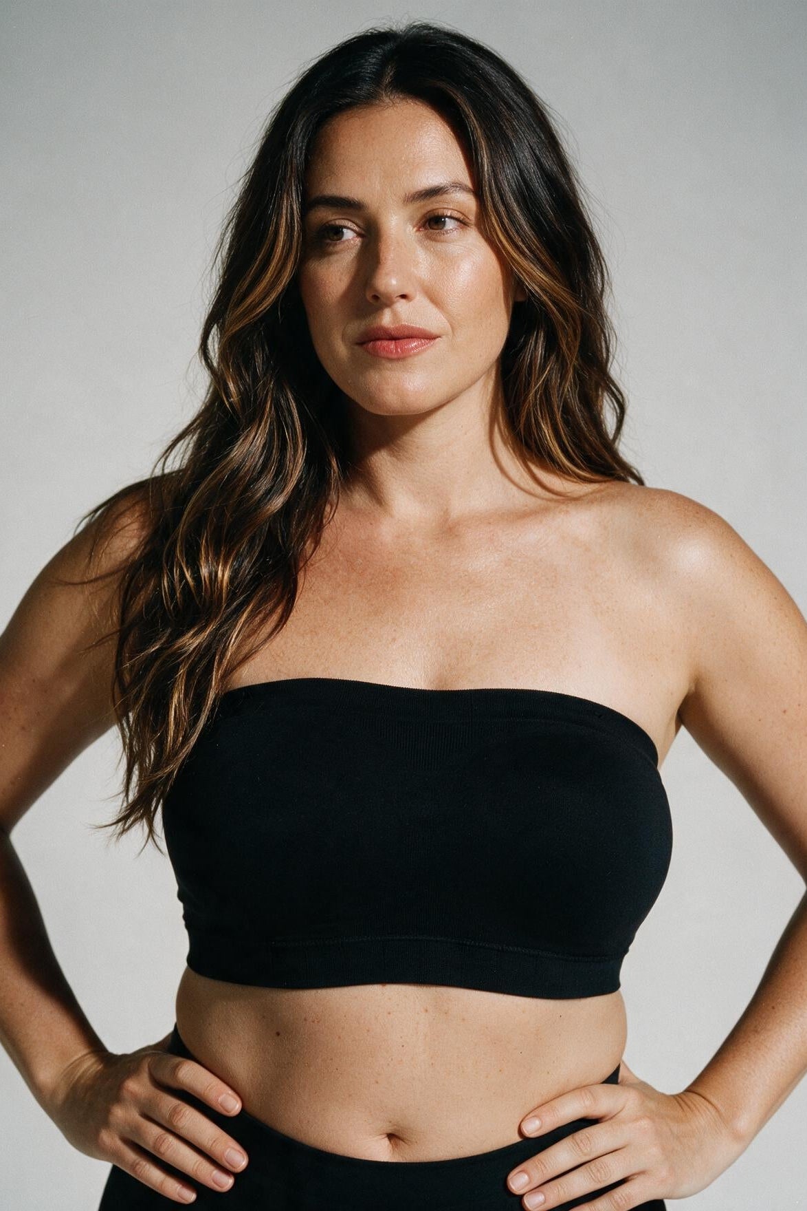 Alice Invisible Strapless Push Up Bra - Black
