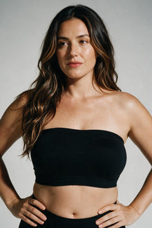 Alice Invisible Strapless Push Up Bra - Black