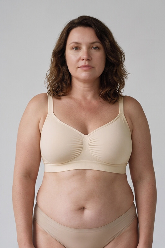 BBazic Kline Seamless Bra - Nude