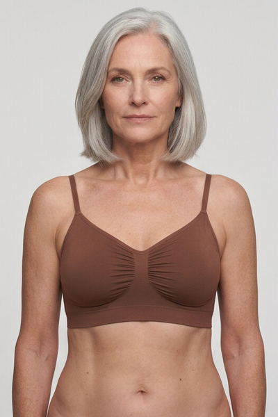 BBazic Kline Seamless Bra - Brown
