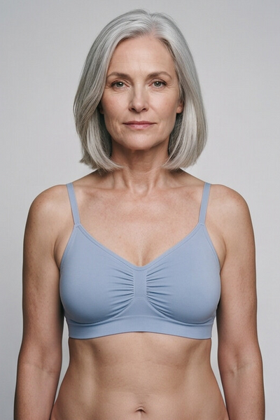 BBAzic Kline Seamless Bra - Light Blue