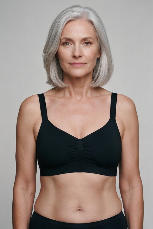 BBazic Kline Seamless Bra - Black