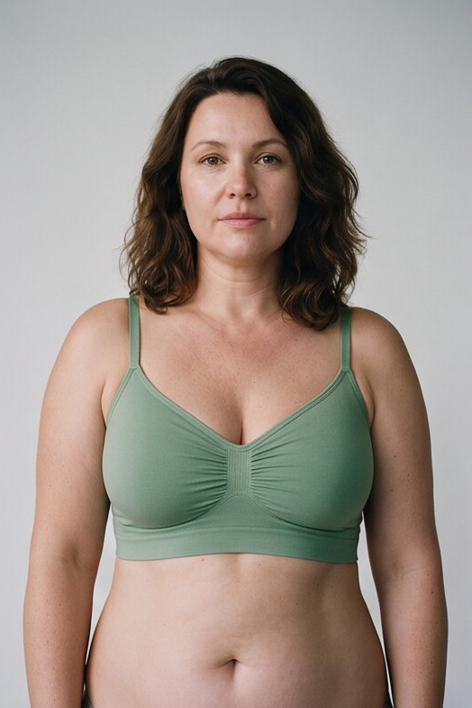 BBazic Kline Seamless Bra - Sage Green