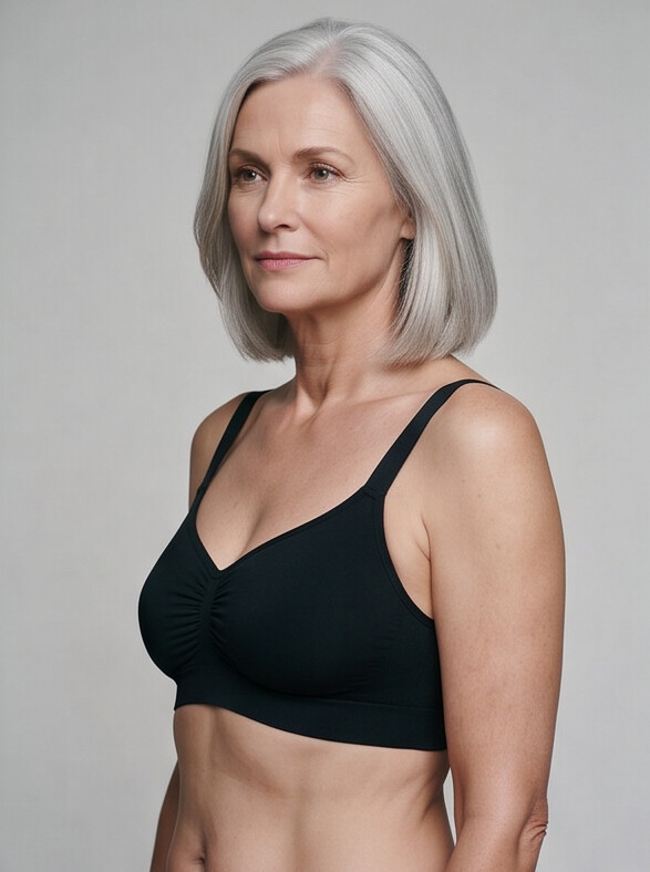 BBazic Kline Seamless Bra - Black