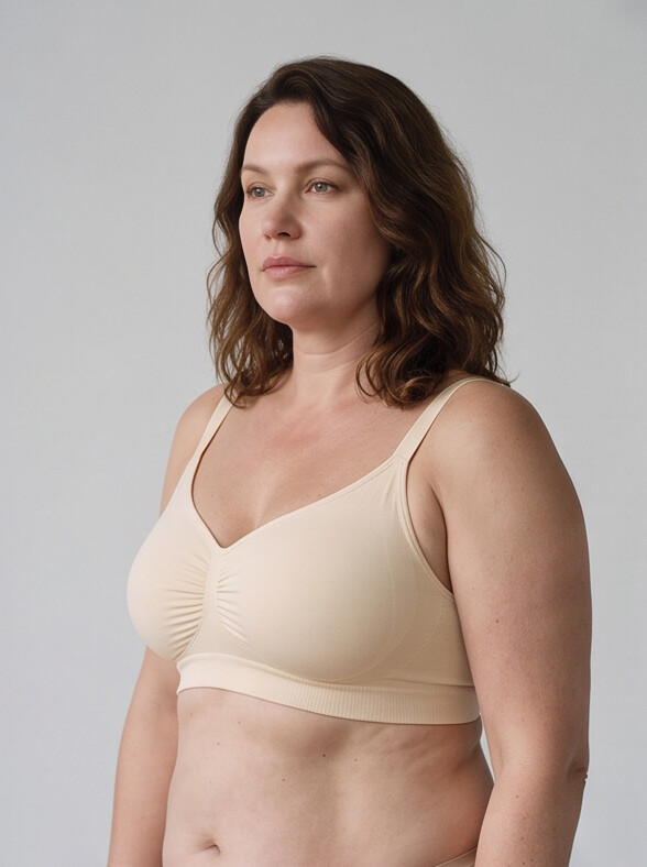 BBazic Kline Seamless Bra - Nude