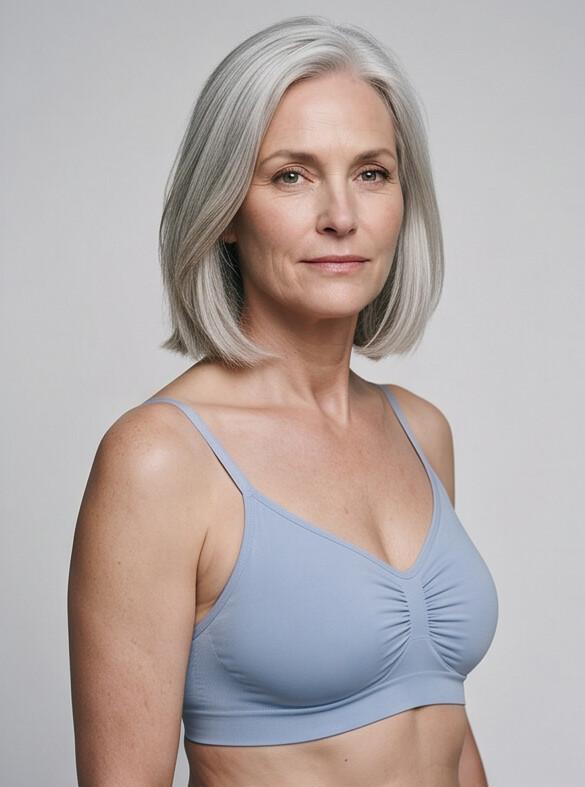BBAzic Kline Seamless Bra - Light Blue