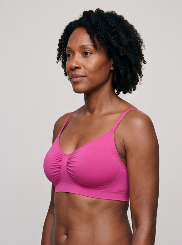 BBazic Kline Seamless Bra - Pink