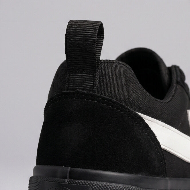 Steady Low-Top Canvas Sneaker with Platform Sole - All Black