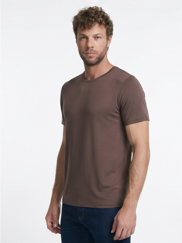 BBazic Tech T-Shirt - Brown