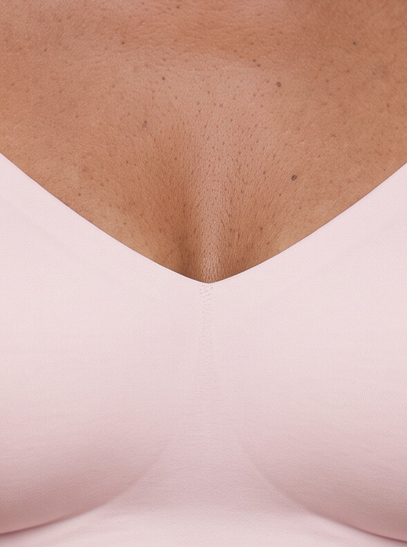 Rove Wide Strap Wireless Bra - Soft Pink