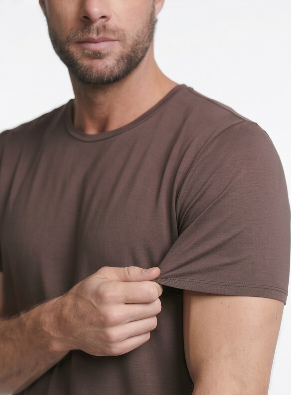 BBazic Tech T-Shirt - Brown