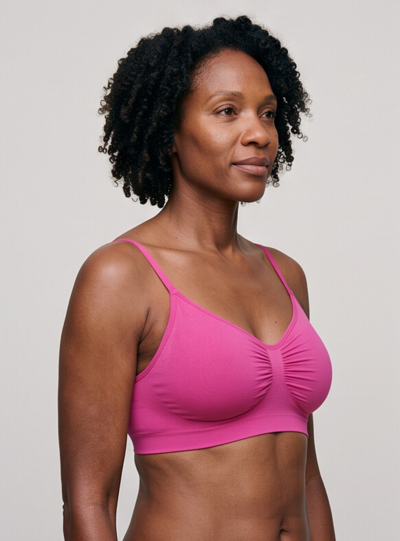 BBazic Kline Seamless Bra - Pink