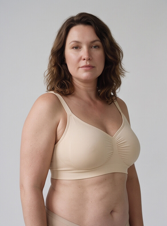 BBazic Kline Seamless Bra - Nude