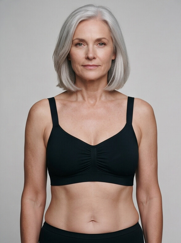 BBazic Kline Seamless Bra - Black