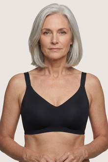 Rove Wide Strap Wireless Bra | Black