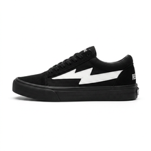 Steady Low-Top Canvas Sneaker with Platform Sole - All Black