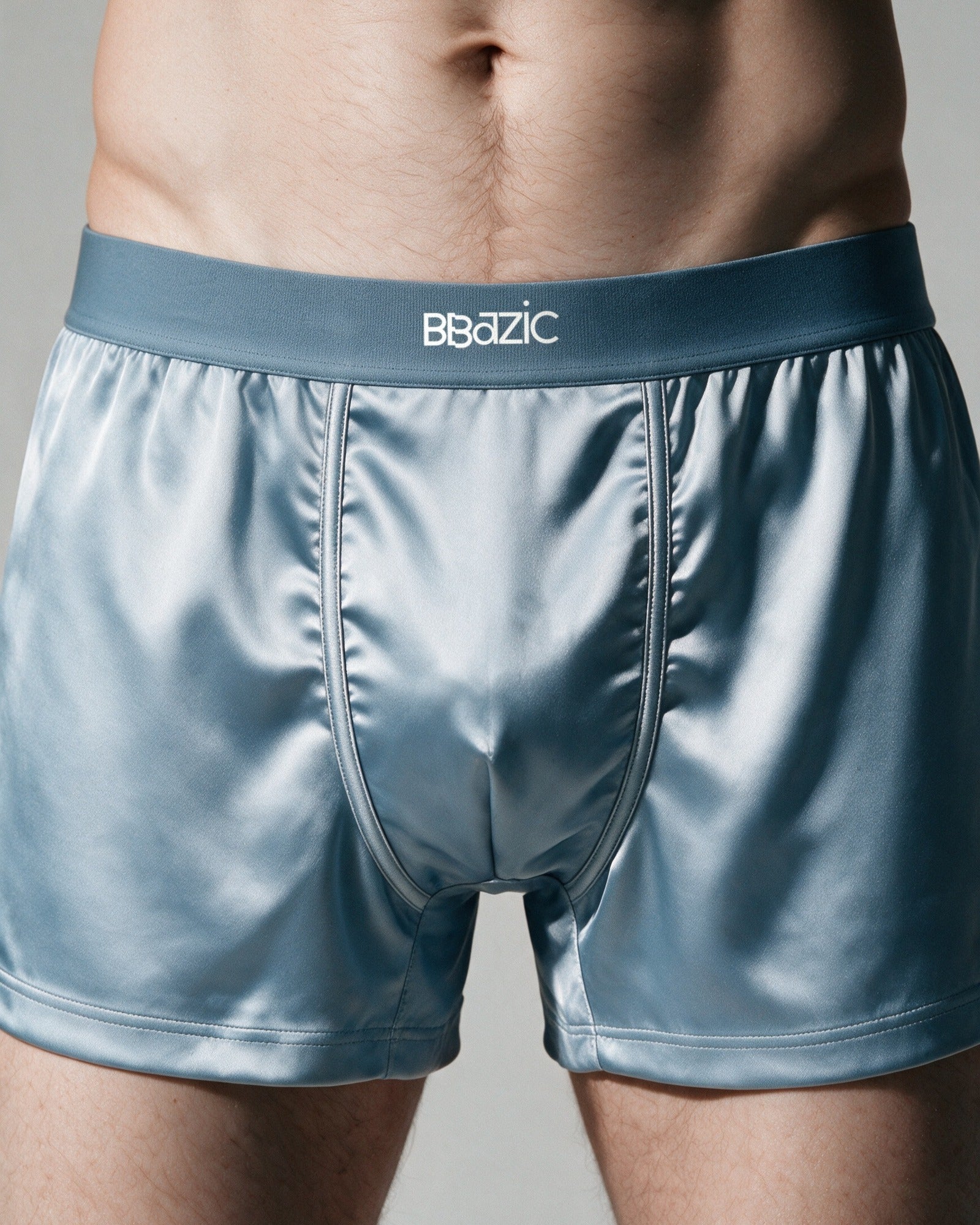 5. A wide, soft waistband with the BBazic logo