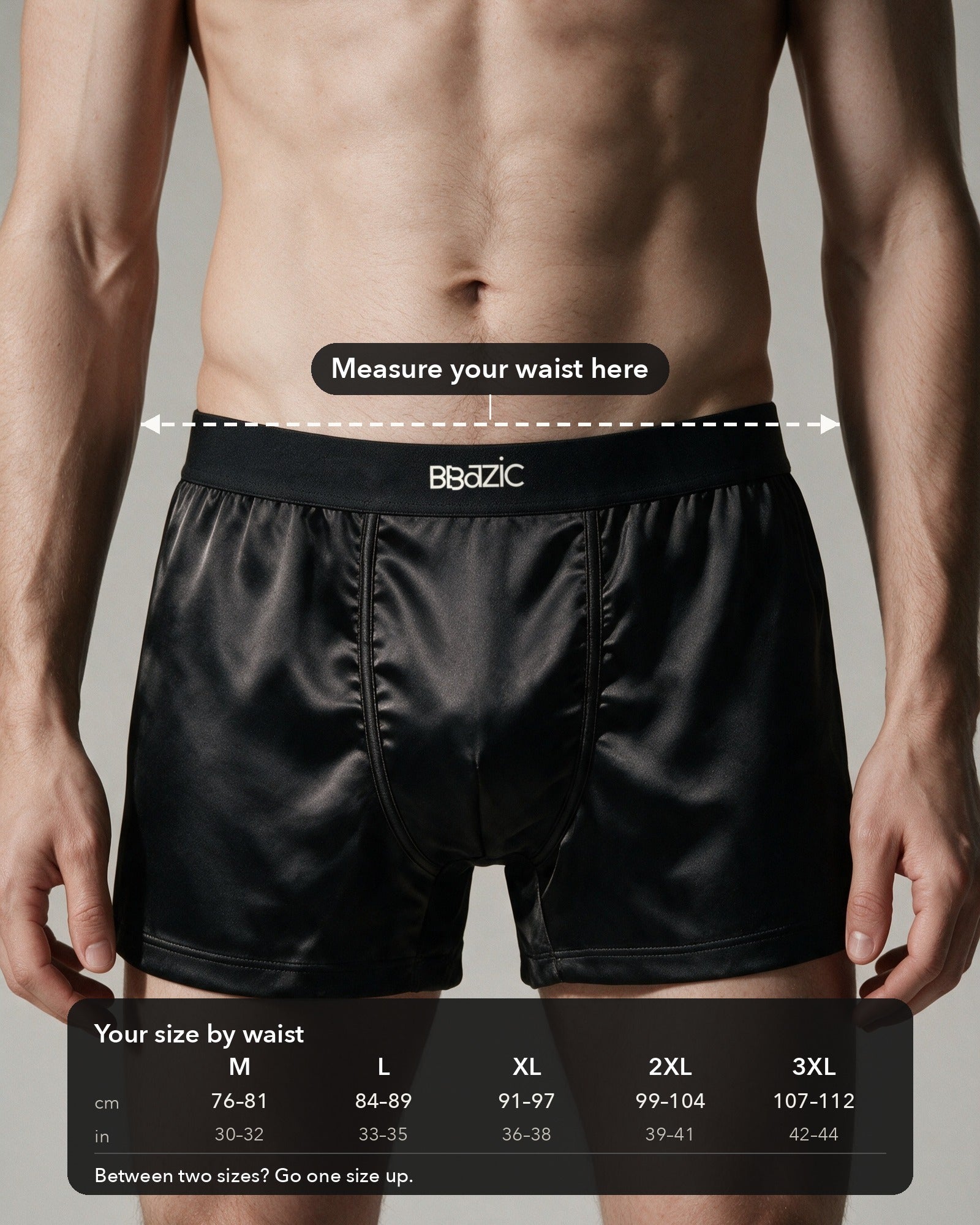 6. Sized by your waist, with one simple rule