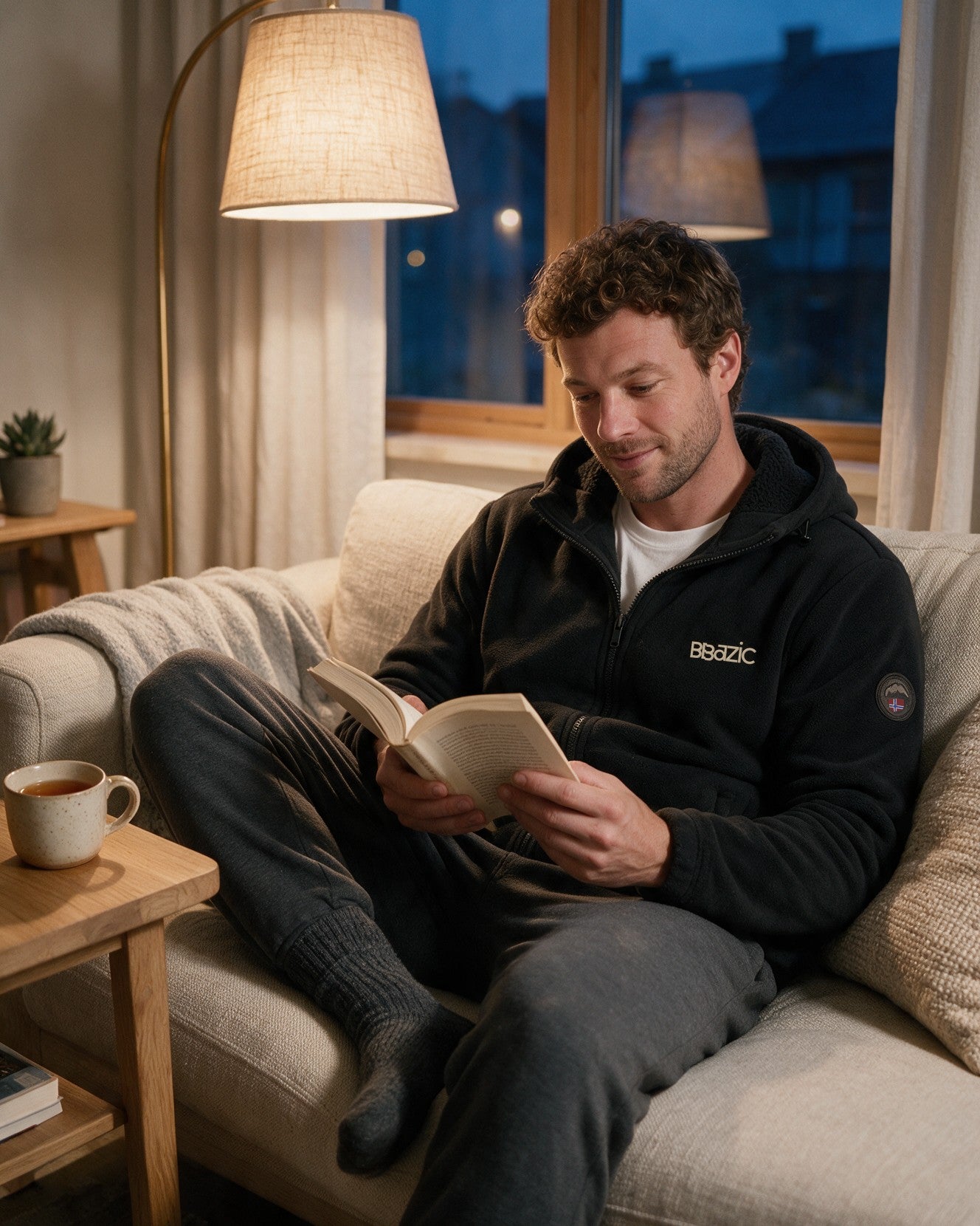 4. Plush fleece that stays soft all day