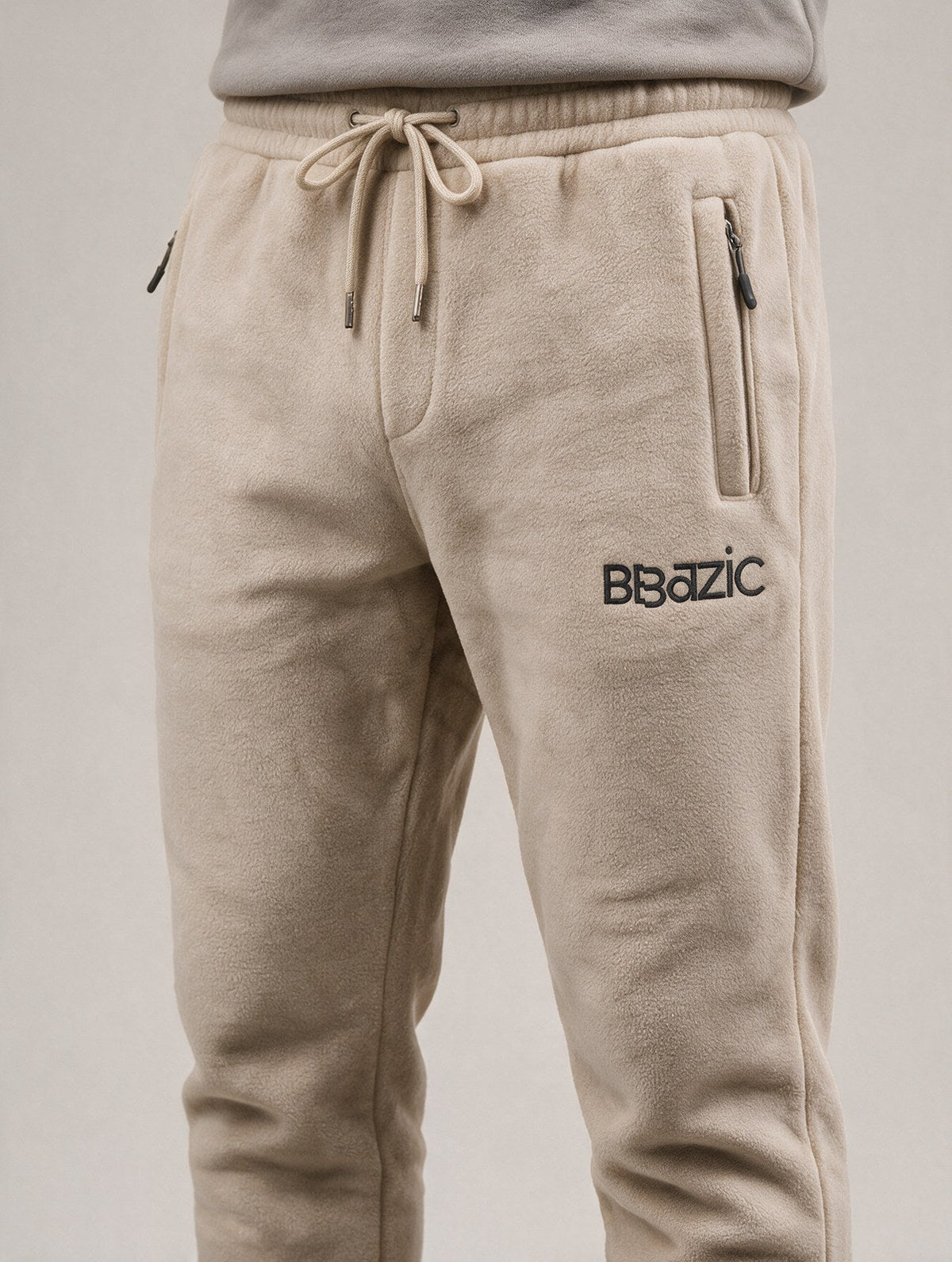 Norway Fleece Pants Beige - detail