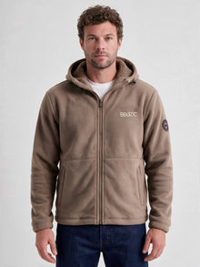 Norway Fleece-Hoodie - Beige