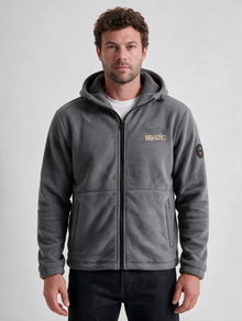 Norway Fleece Hoodie - Grey