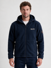 Norway Fleece Hoodie - Navy