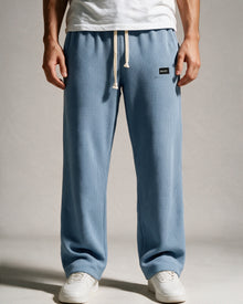 Softloom Waffel-Hose - Hellblau